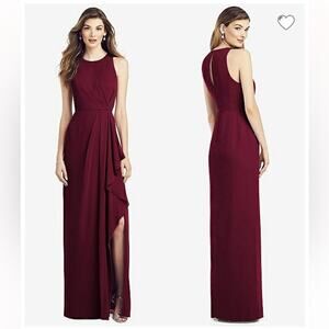 After Six Style 6818 Bridesmaid DressCabernet size 18